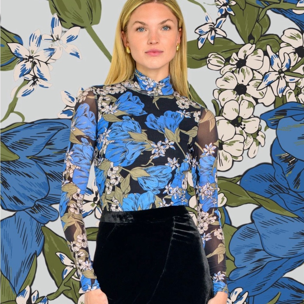 BNWT Elizabeth James the Label Samantha Top Size XS